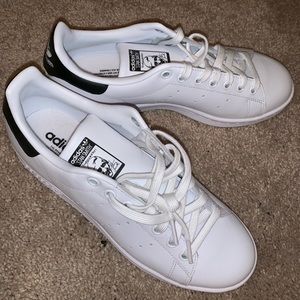 Adidas Stan Smith original white + black sneakers - BRAND NEW!